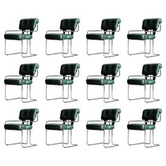 Douze chaises Tucroma de Guido Faleschini pour Mariani, Nouveau
