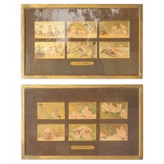 Antique Twelve Framed 'Fairyland' Prints by E. Gertrude Thomson, 19th Century