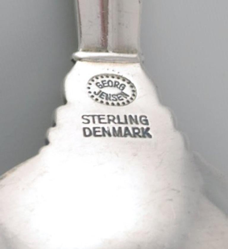 Danish Twelve Georg Jensen Acanthus Spoons in Sterling Silver For Sale