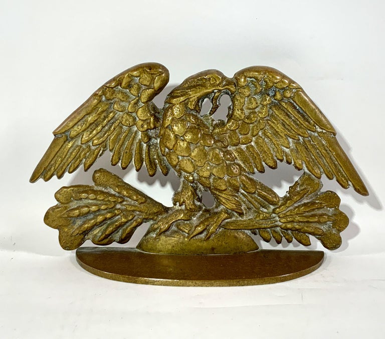 Cast Brass Eagle For Sale at 1stDibs