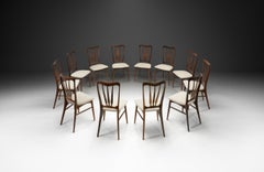 Twelve "Ingrid" Chairs by Niels Koefoed for Koefoed Møbelfabrik, Denmark 1960s