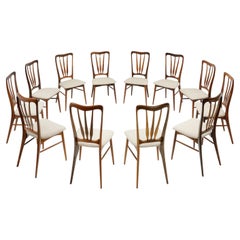 Twelve "Ingrid" Chairs by Niels Koefoed for Koefoed Møbelfabrik, Denmark 1960s