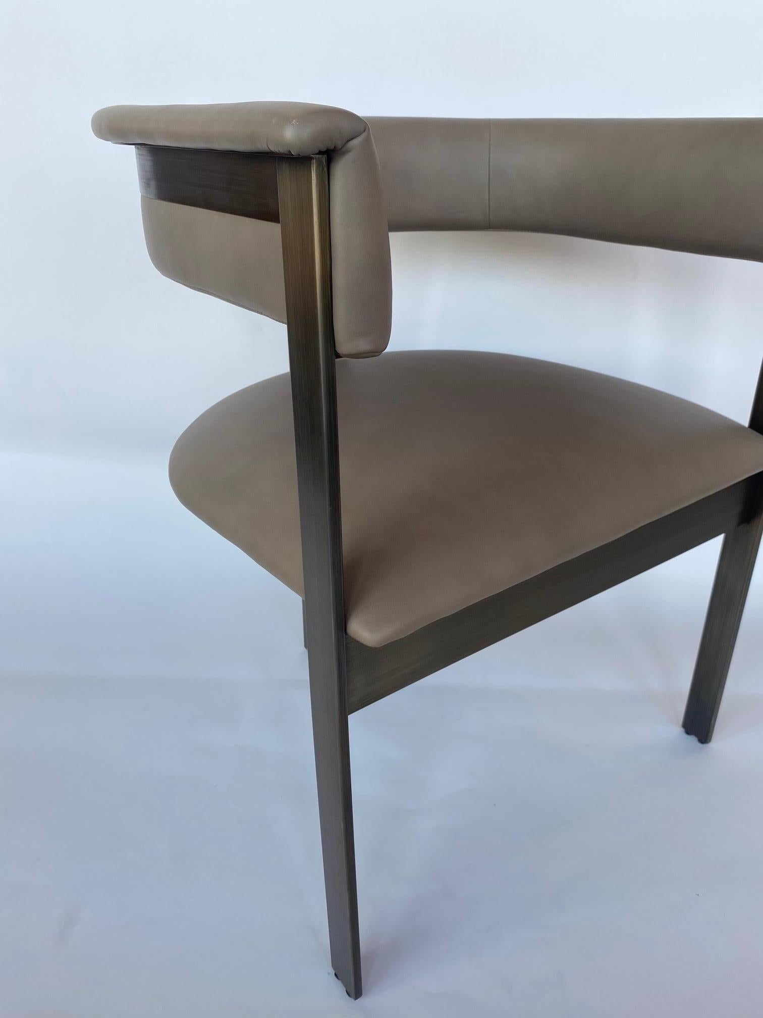 Modern Twelve Interlude Home Darcy Dining Chairs
