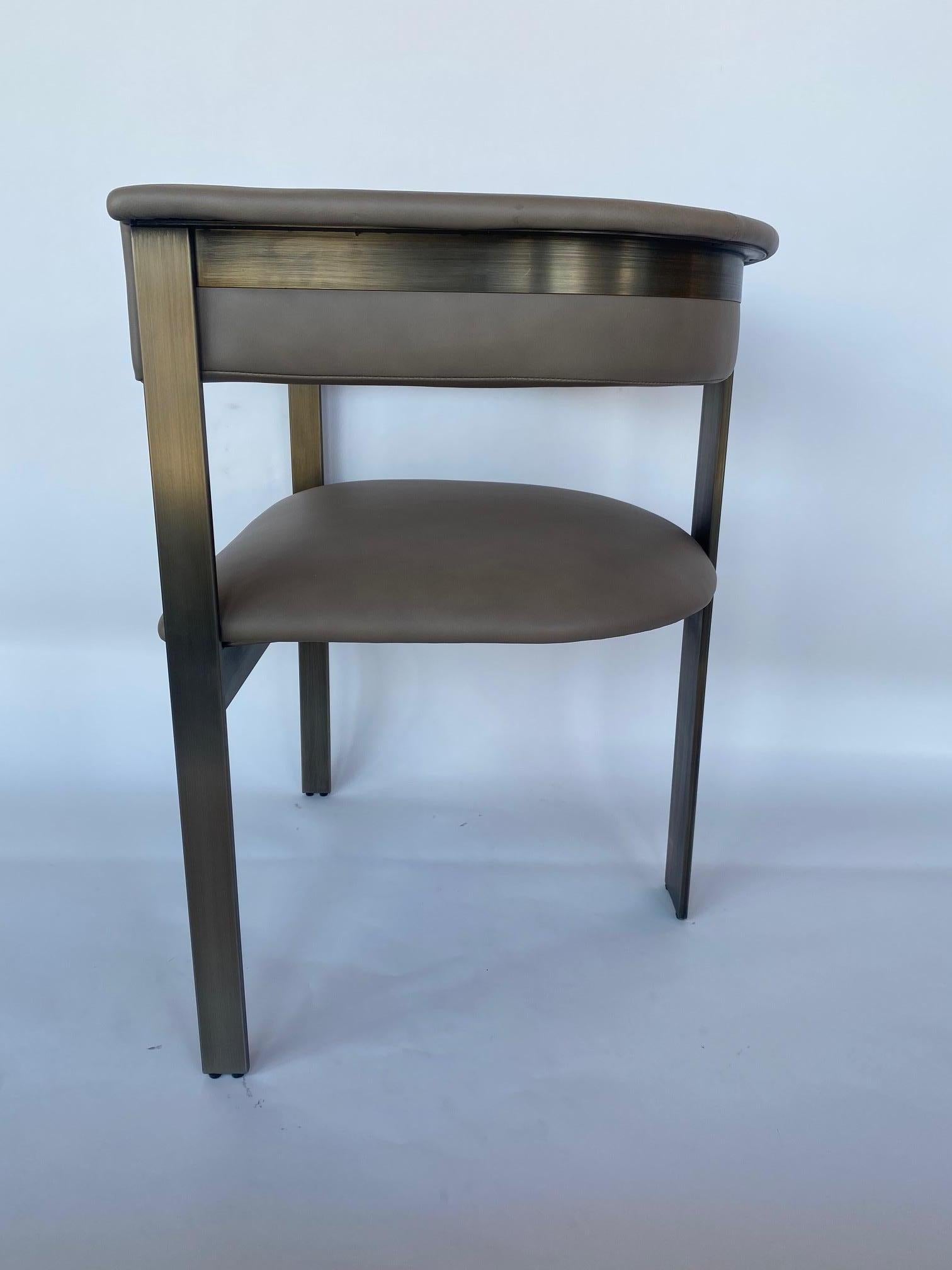 Contemporary Twelve Interlude Home Darcy Dining Chairs