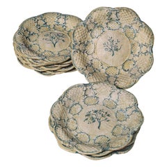 Twelve Late 18th Century Italian Papier Mâché Dishes, circa 1780
