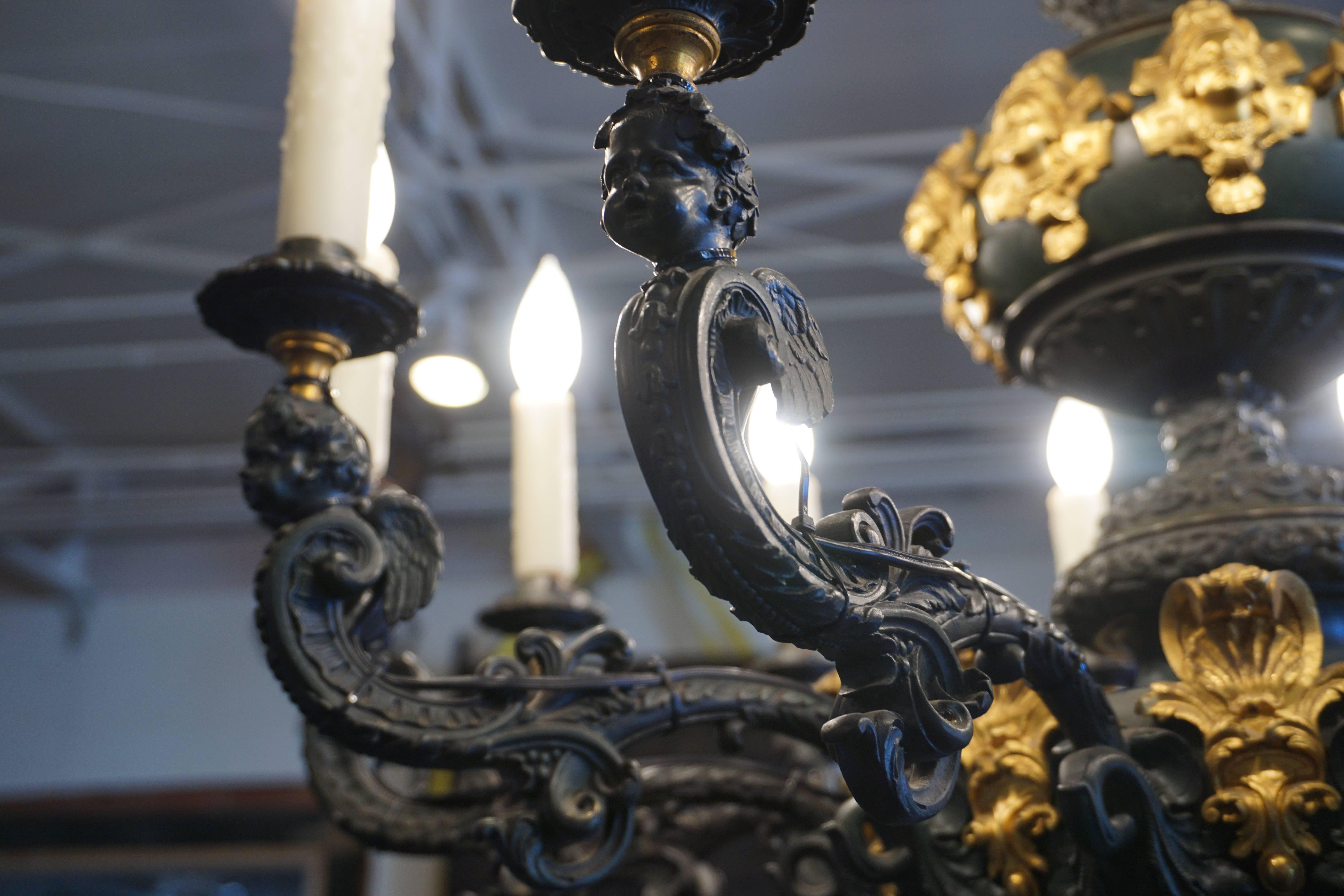 chandelier baroque