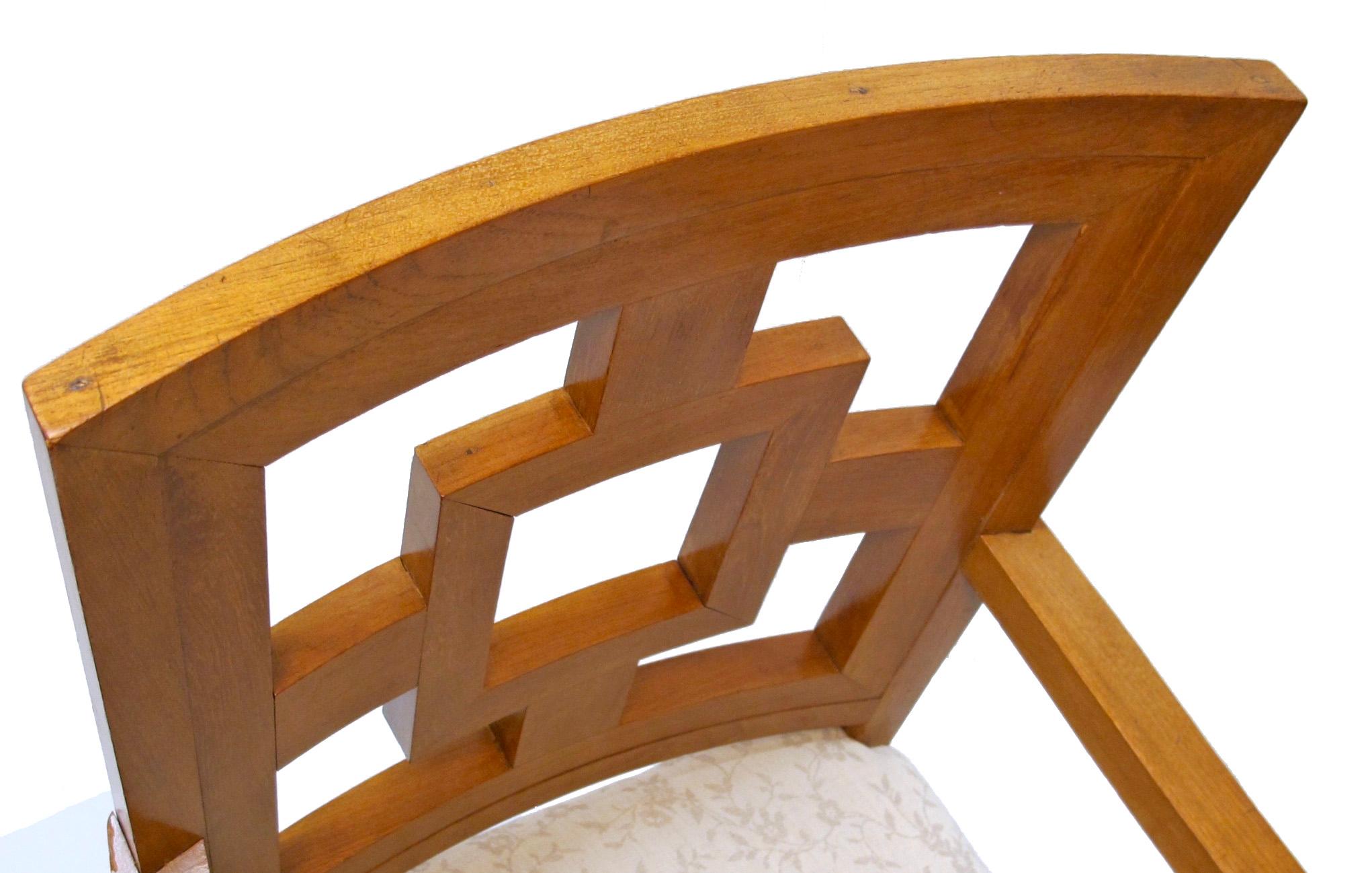 Eight Modernist Dining Chairs In The Manner of Francis Jourdain 3
