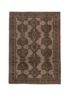 Twelve Motif Tan Brown Oushak