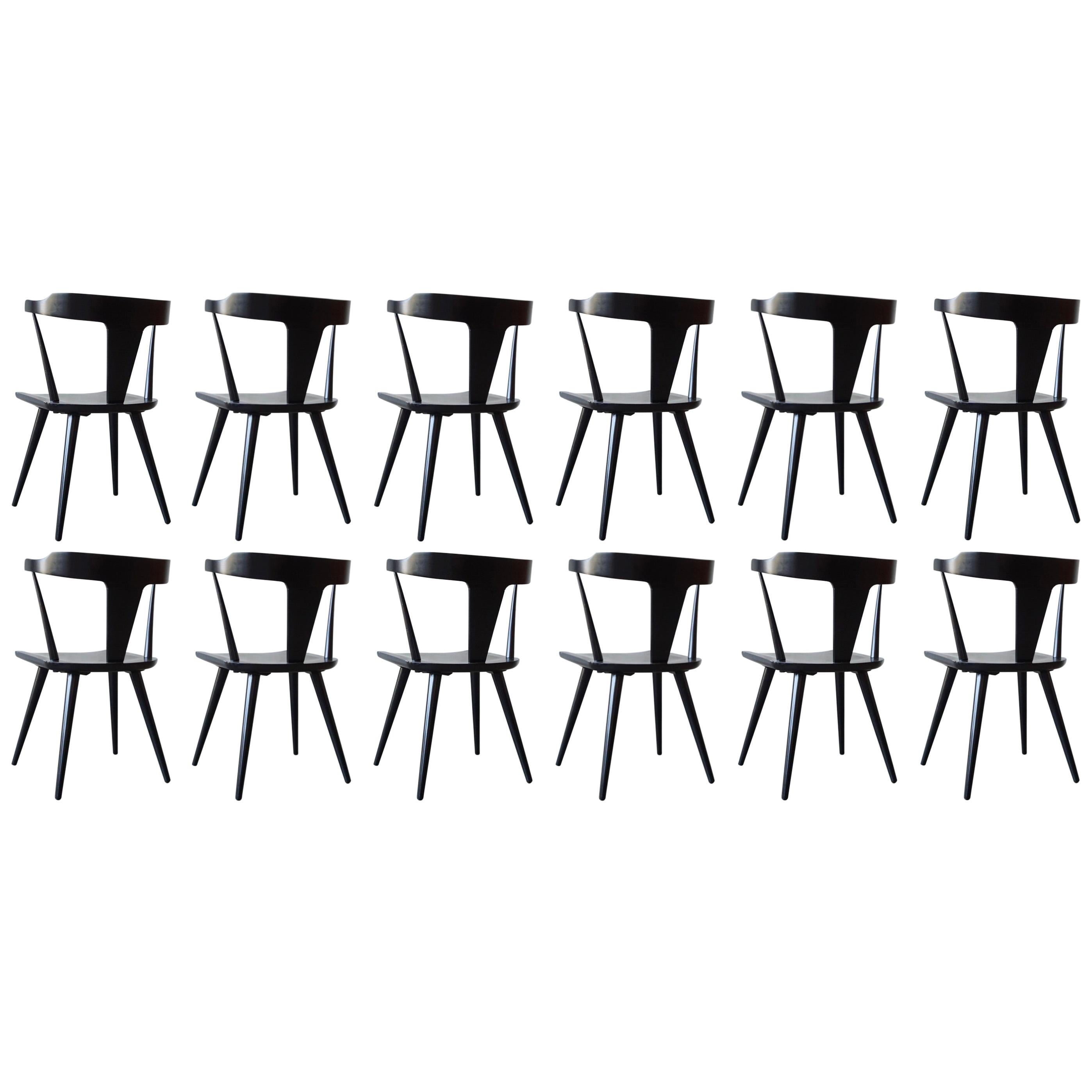 Twelve Paul McCobb Dining Chairs