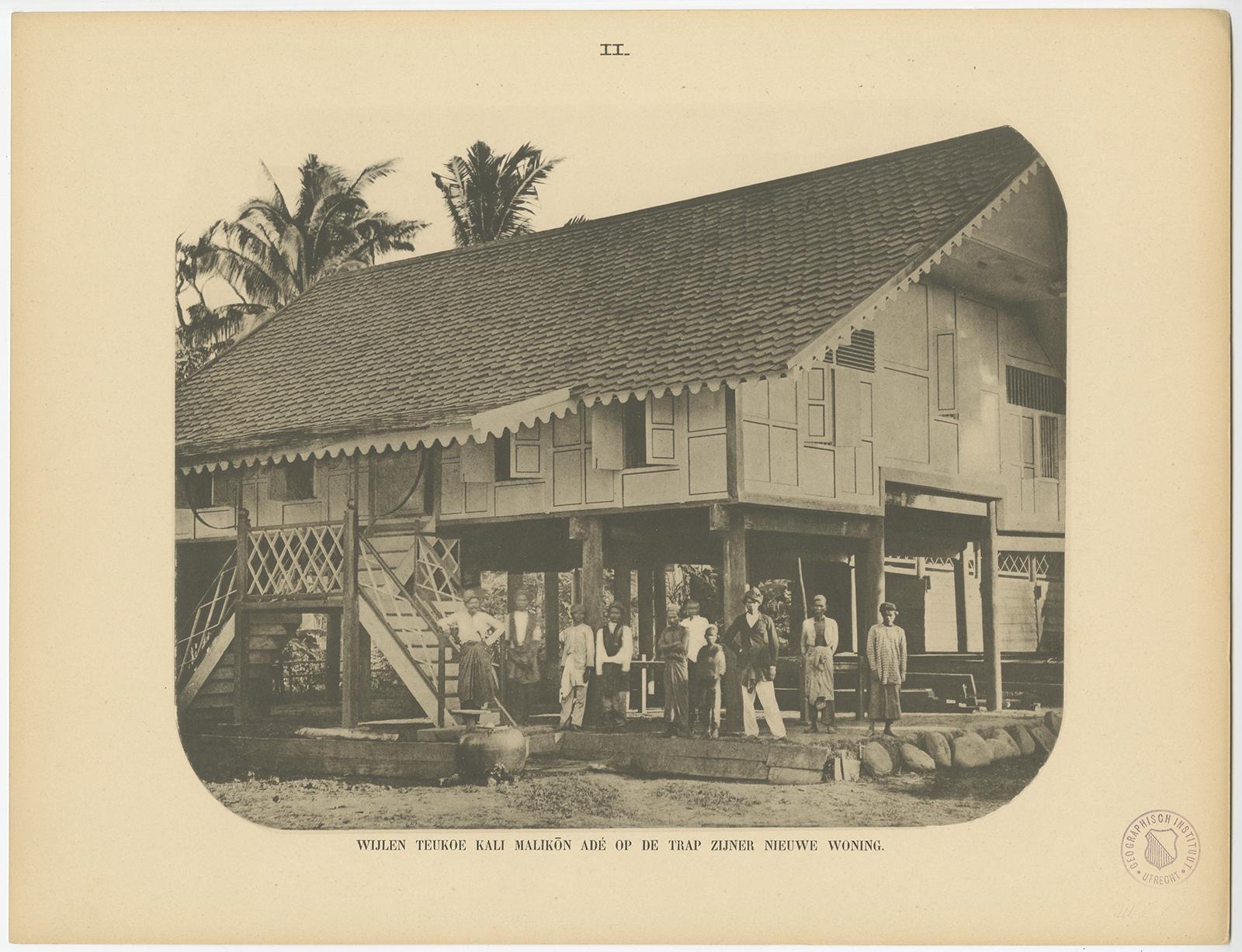 19th Century Twelve Prints of Aceh 'Atjeh' Published by E.J. Brill, '1895' For Sale