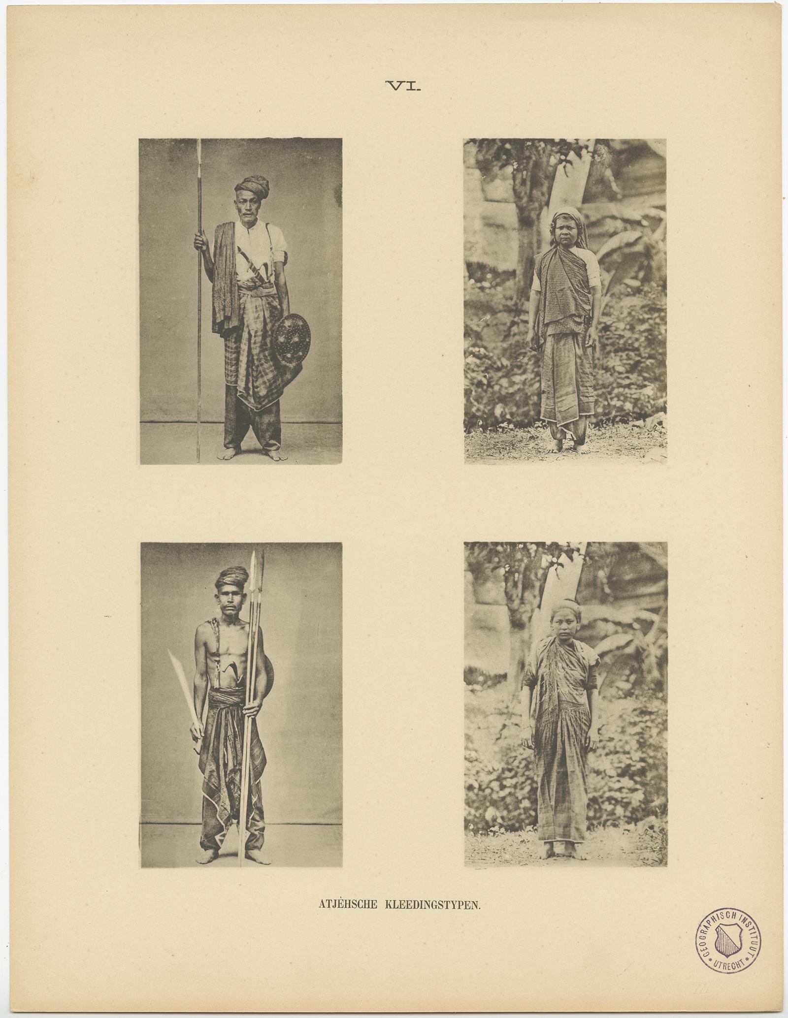 Twelve Prints of Aceh 'Atjeh' Published by E.J. Brill, '1895' For Sale 2