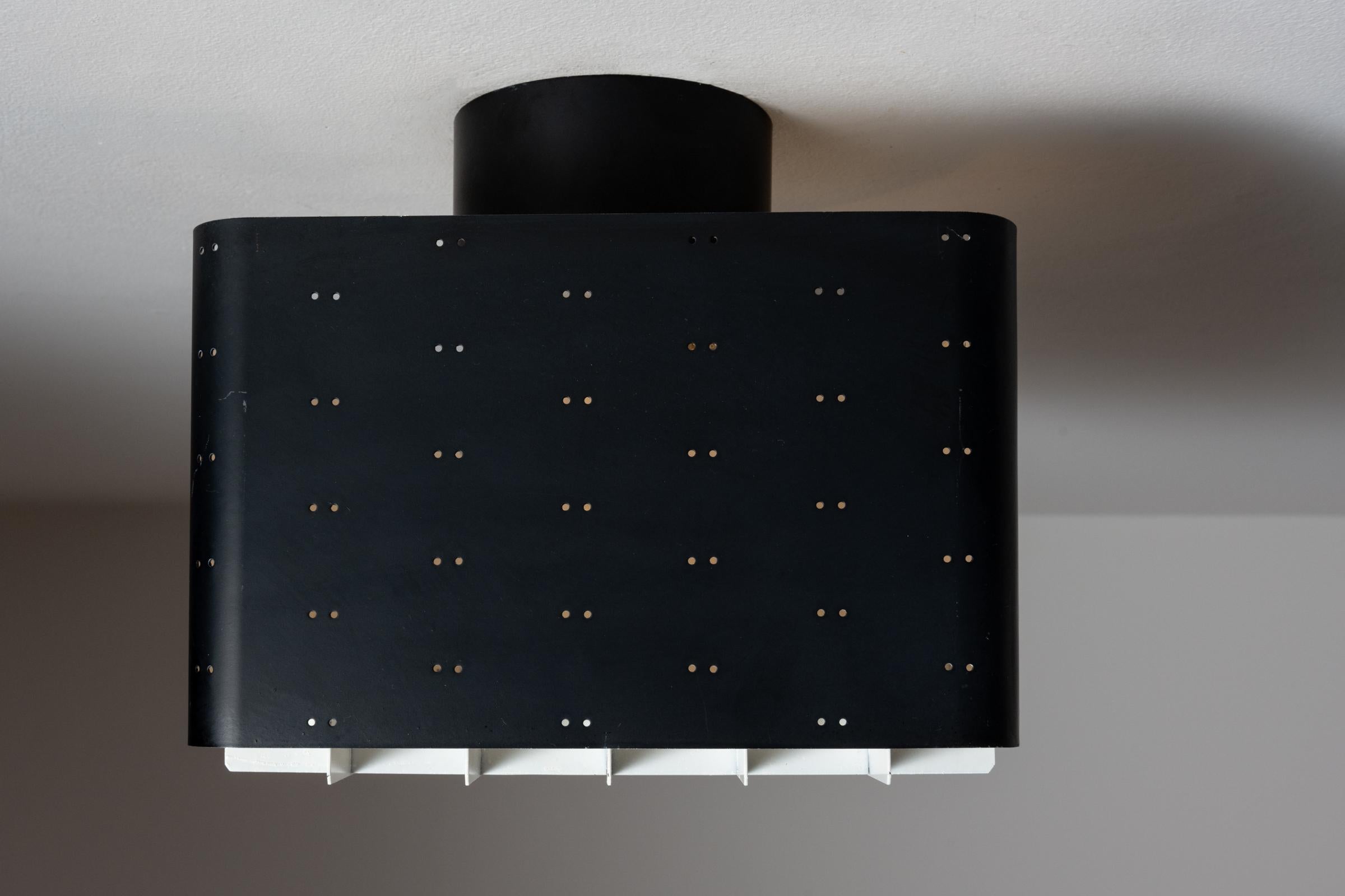Mid-20th Century Starry Sky Flush Mount Ceiling Lights by Paavo Tynell for Taito Oy For Sale