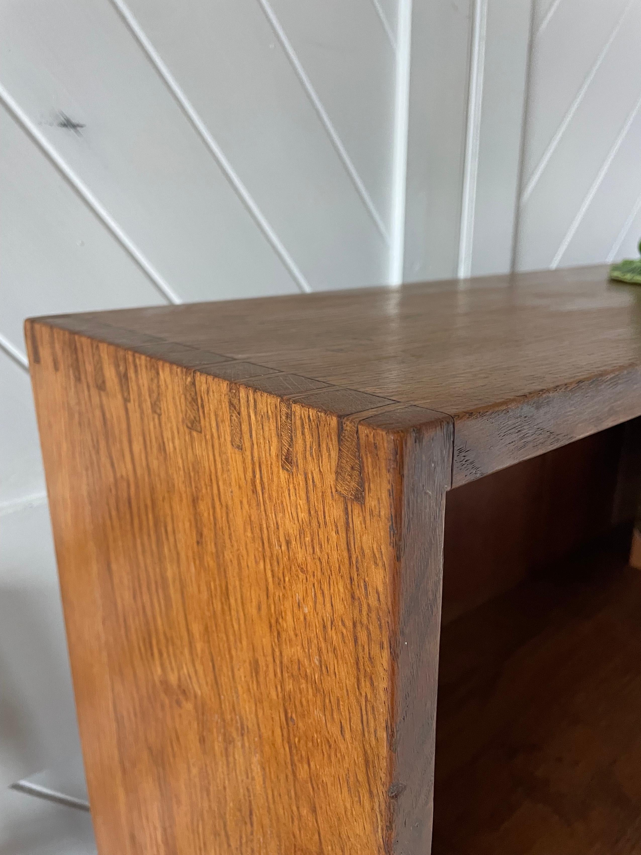 Arts and Crafts Twenties Gordon Russell Oak Bookcase For Sale