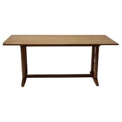 Antique Twenties Walnut Refectory Table By Gordon Russell