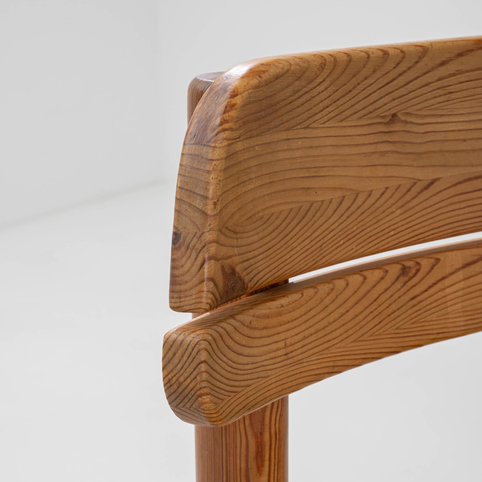 Twentieth Century Danish Wooden Dining Chairs, Set of Five For Sale 1