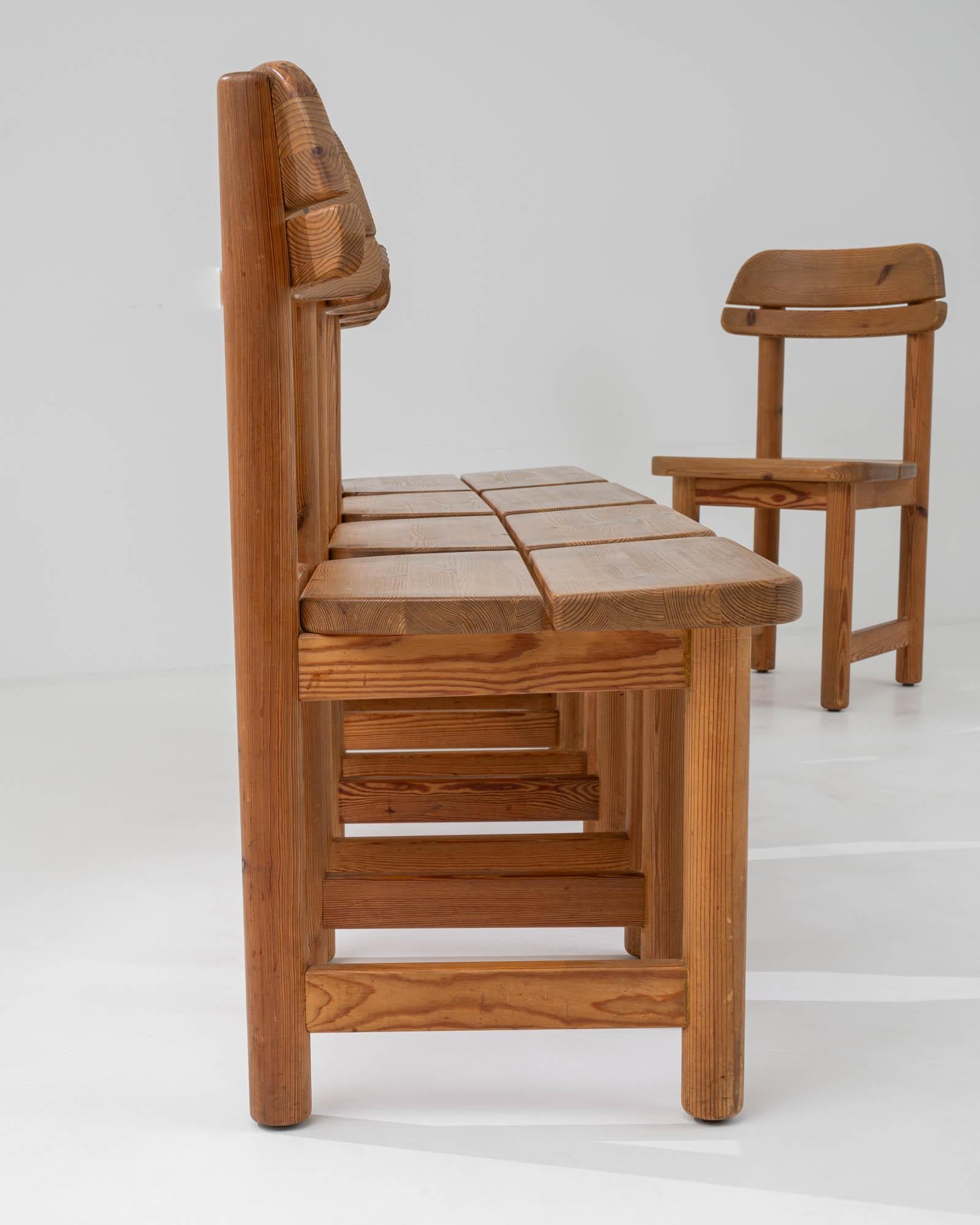 Twentieth Century Danish Wooden Dining Chairs, Set of Five For Sale 4