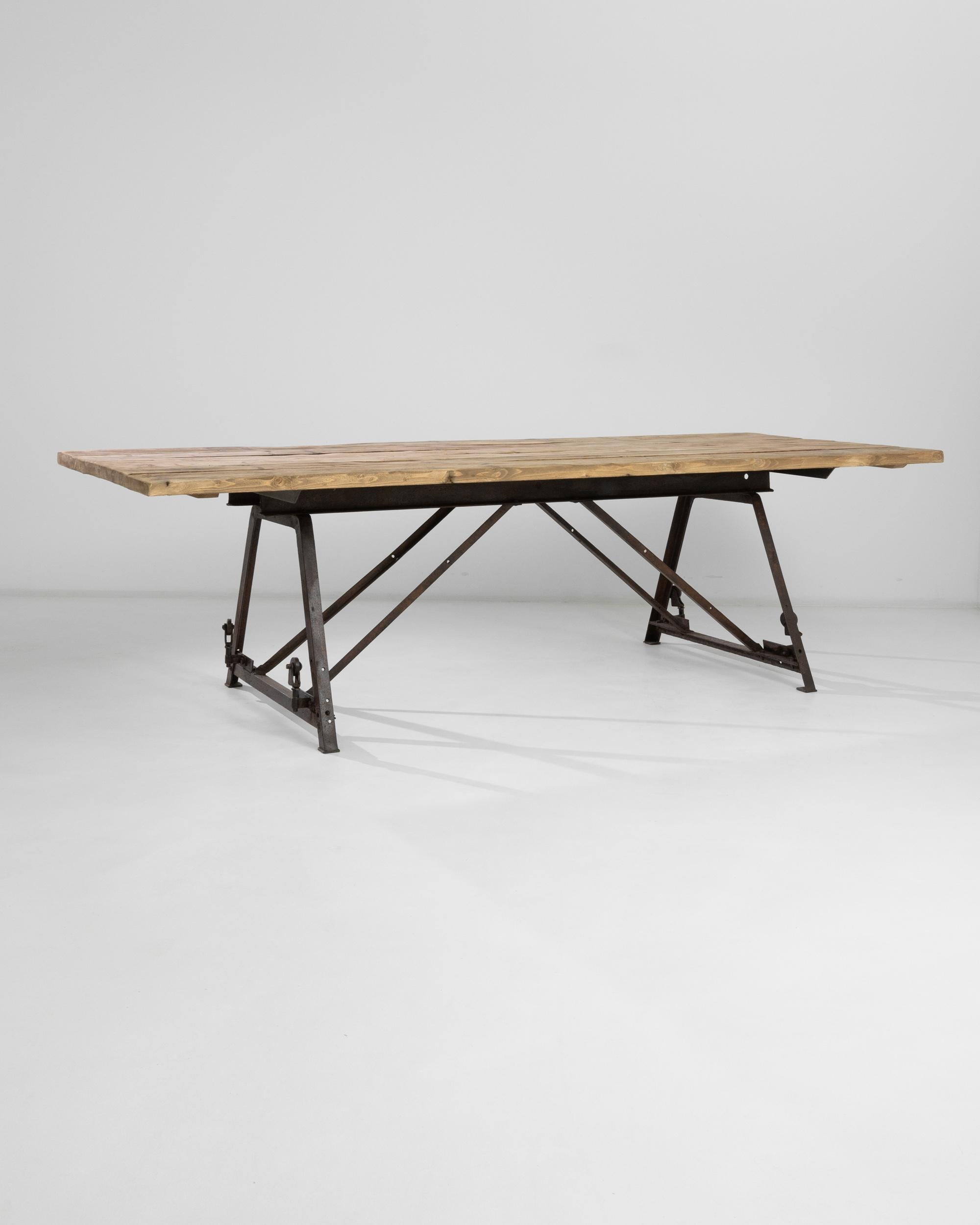 Early 20th Century Twentieth Century, French, Industrial Table