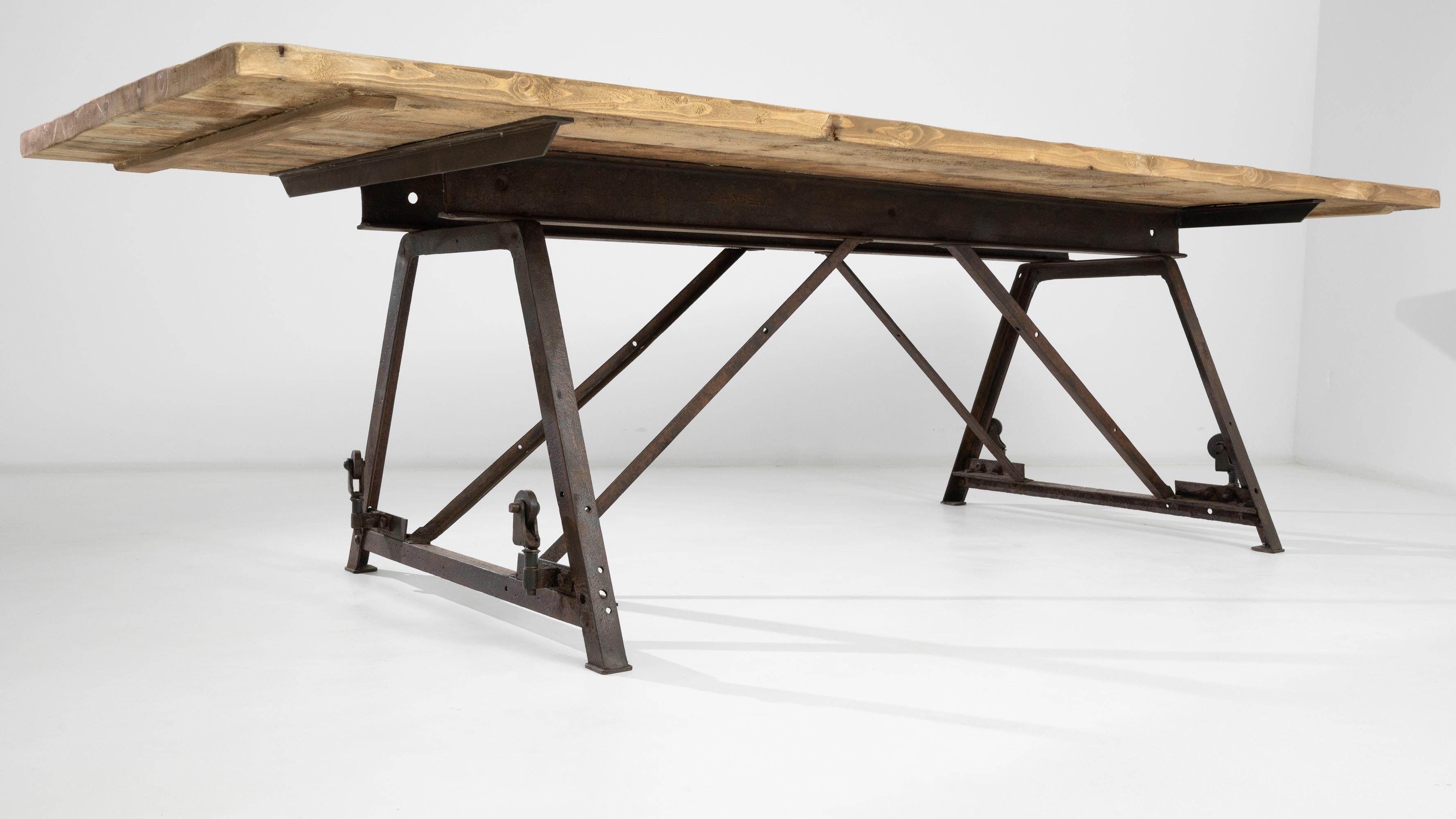 Twentieth Century, French, Industrial Table 4