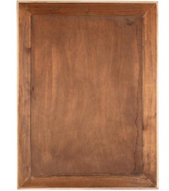 Twentieth Century Glazed Wall Mirror, Chinese Decor.