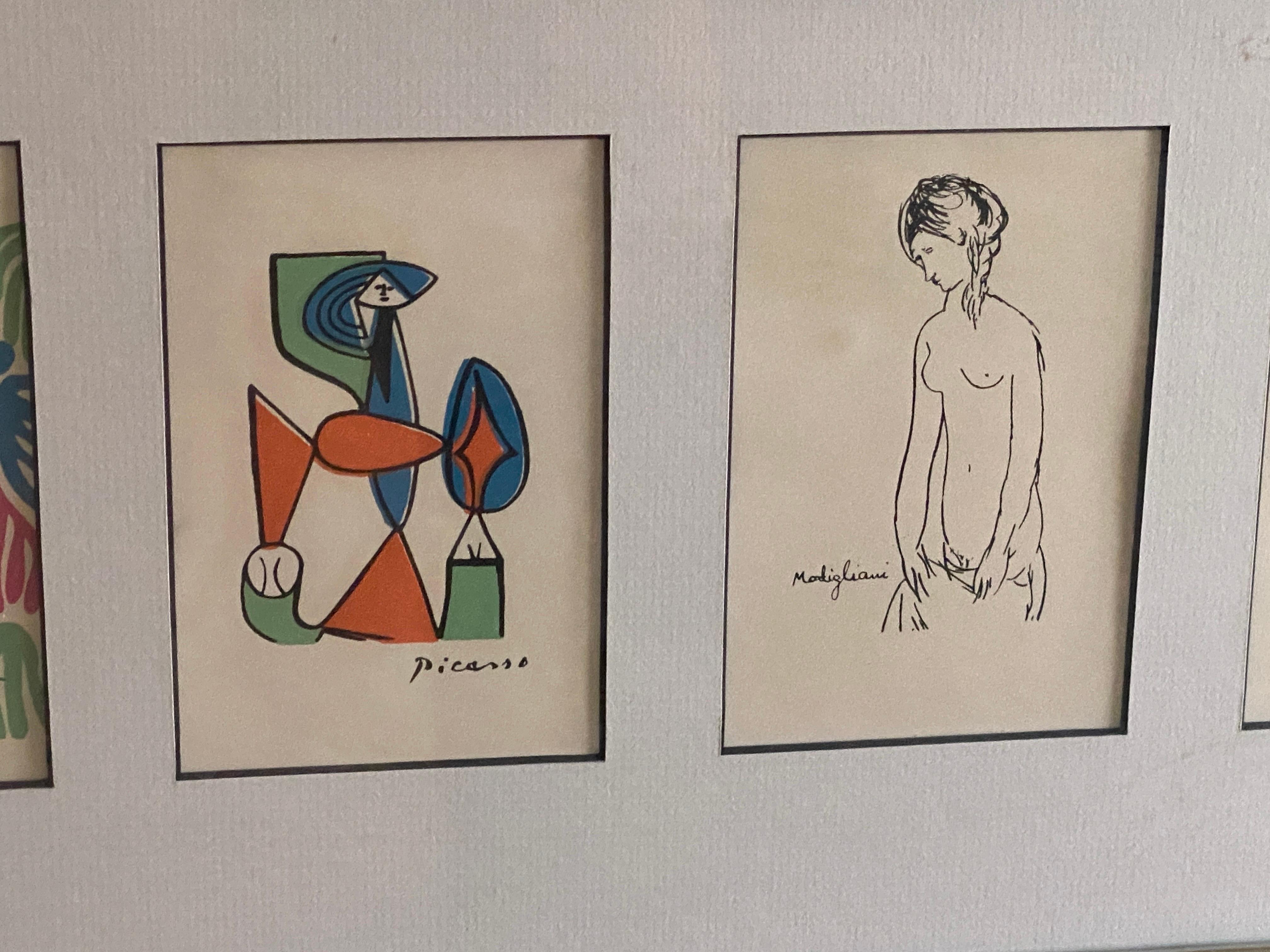 Twentieth Century Modern Masters Wall Art (5 Images) from Art Collector Estate For Sale 7