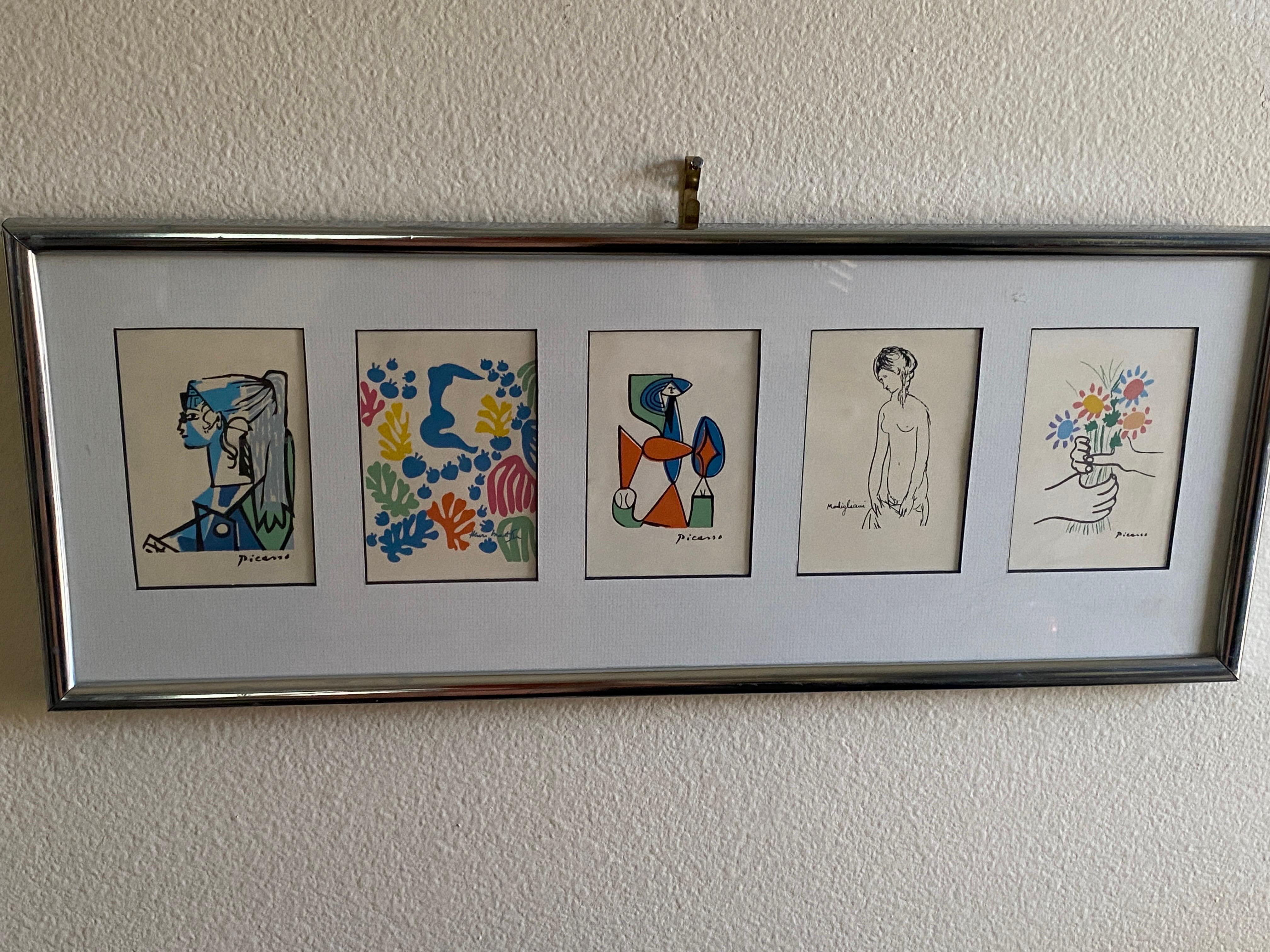 Twentieth Century Modern Masters Wall Art (5 Images) from Art Collector Estate For Sale 12