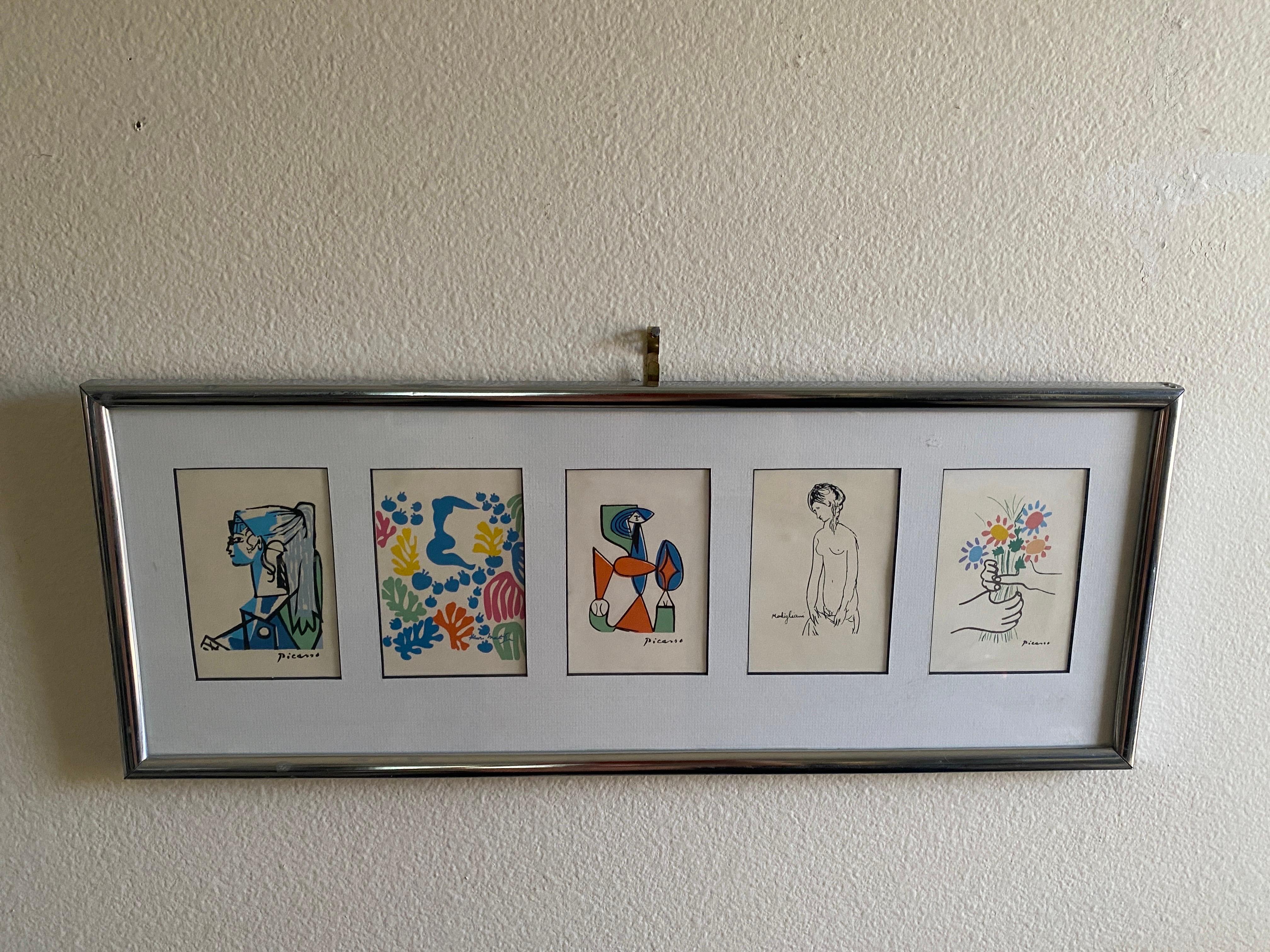 American Twentieth Century Modern Masters Wall Art (5 Images) from Art Collector Estate For Sale