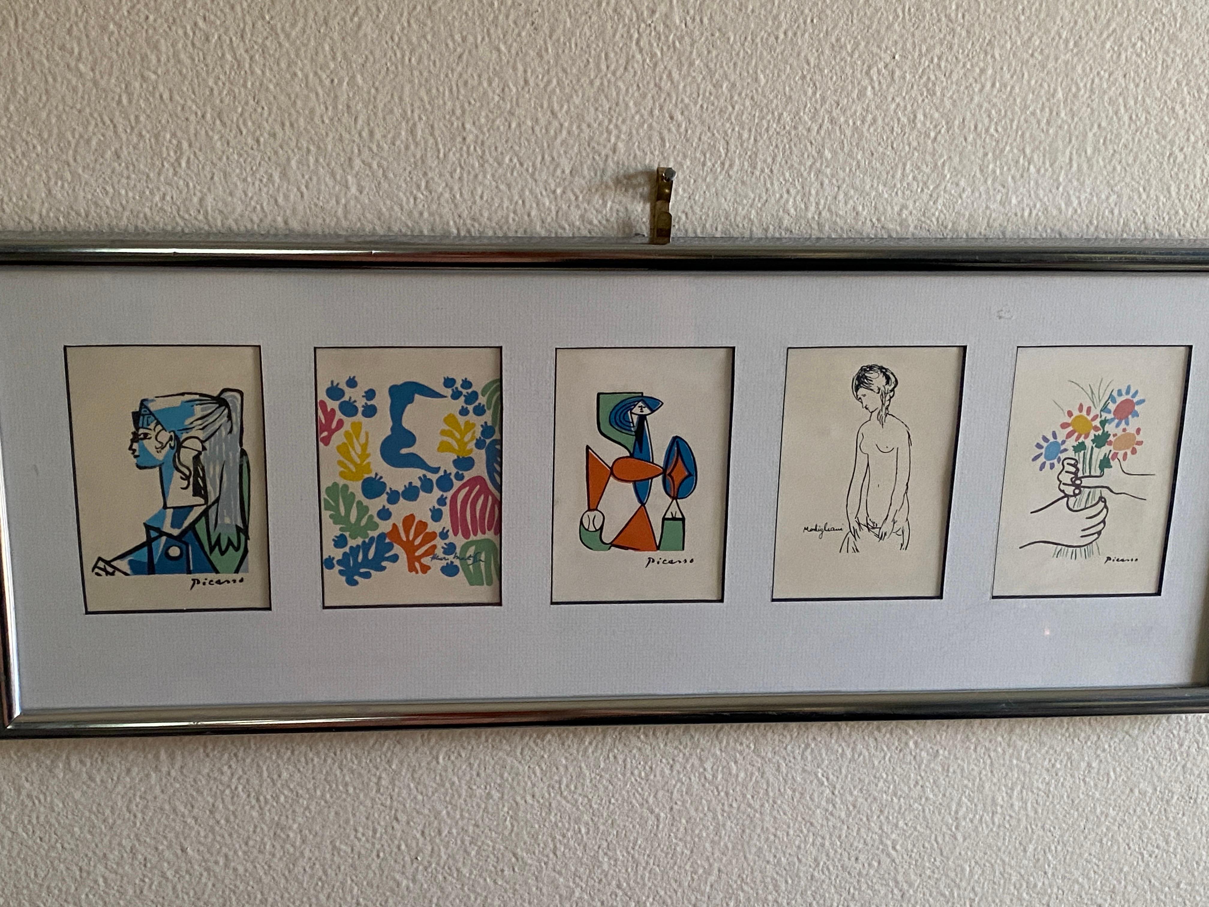 Twentieth Century Modern Masters Wall Art (5 Images) from Art Collector Estate For Sale 1