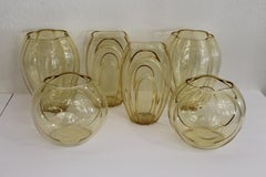 Venti vasi di George Sakier per Fostoria