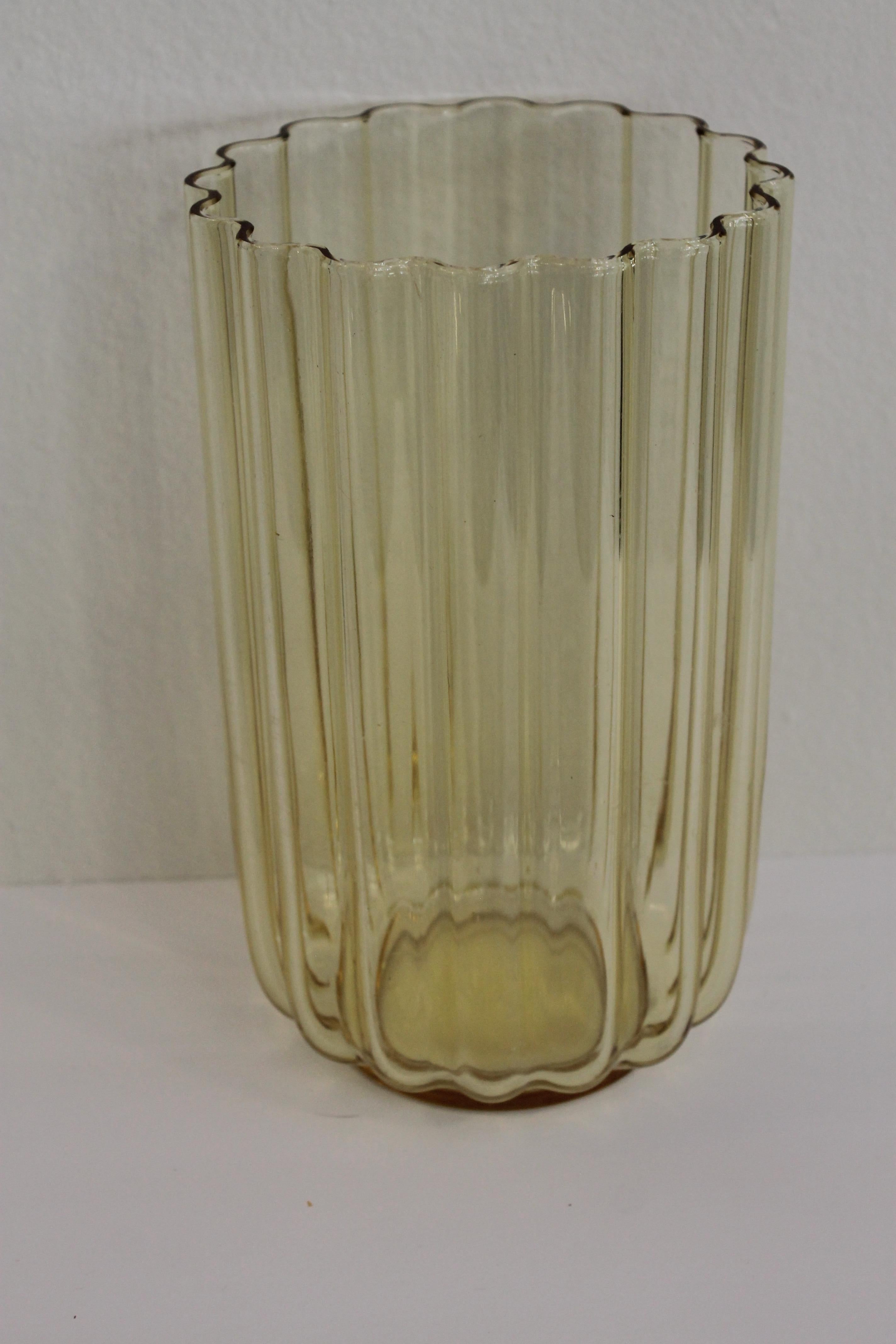 Blown Glass Twenty George Sakier Vases for Fostoria For Sale