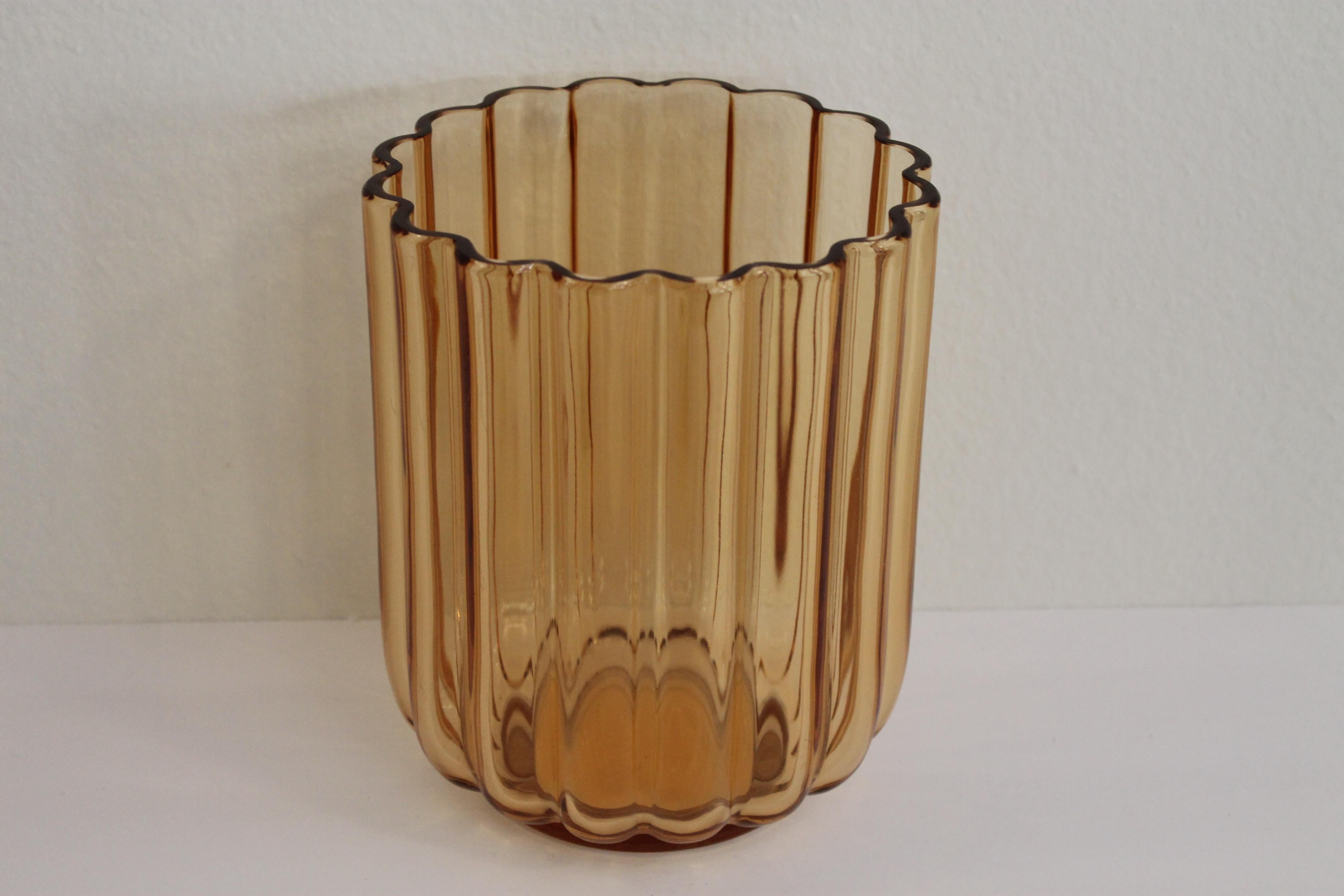 Blown Glass Twenty George Sakier Vases for Fostoria For Sale