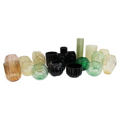 Twenty George Sakier Vases for Fostoria