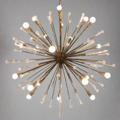 Twenty Light Modernist Sputnik Chandelier