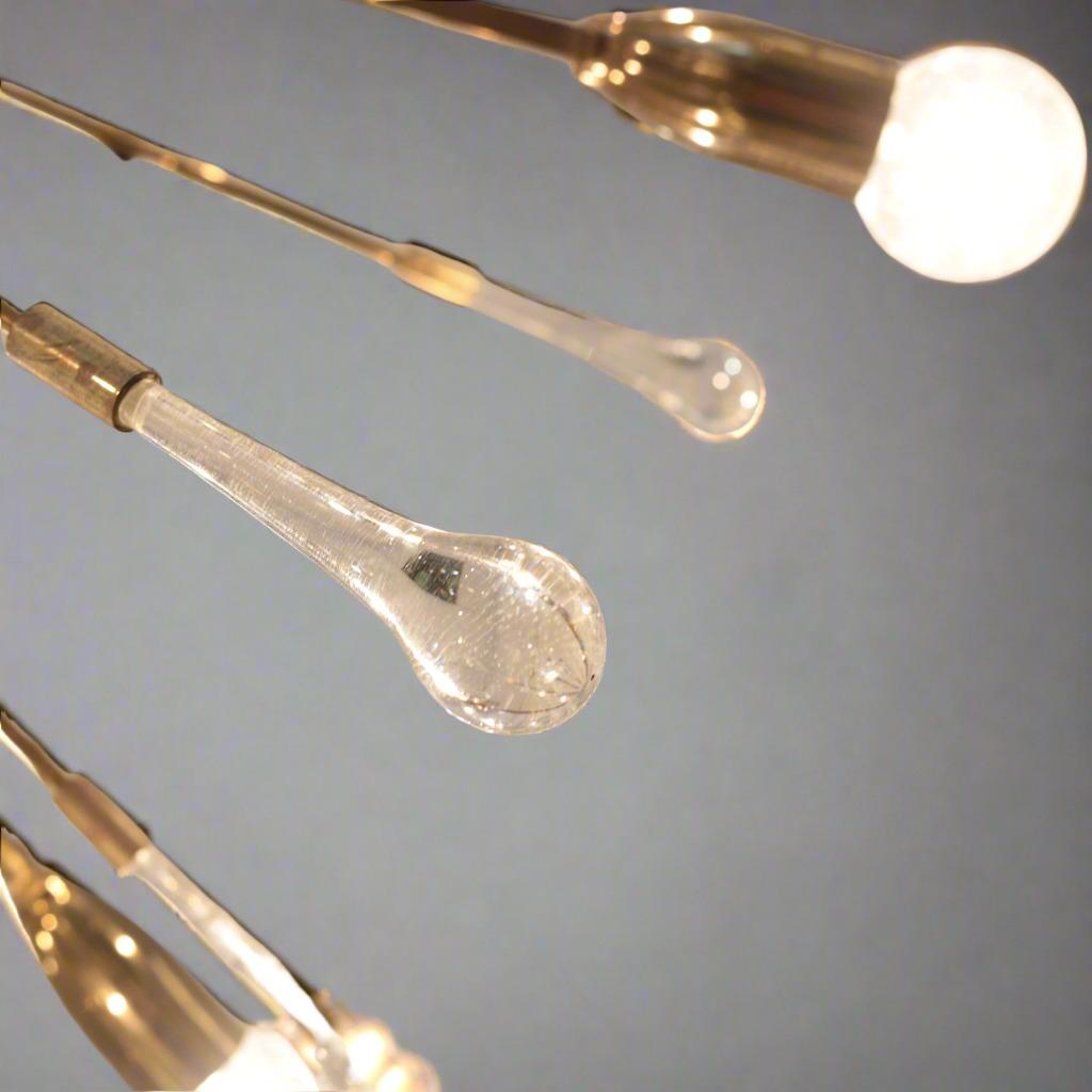 Mid-20th Century Twenty Light Modernist Sputnik Chandelier For Sale