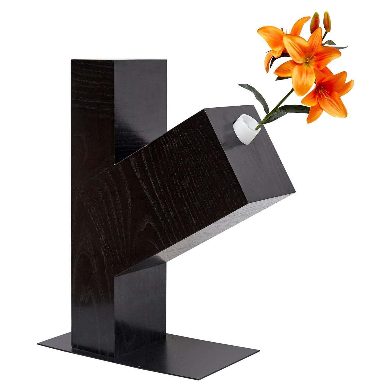 Twenty-Seven Woods, Chinese Artificial Flower Vase Omega by Ettore Sottsass 6