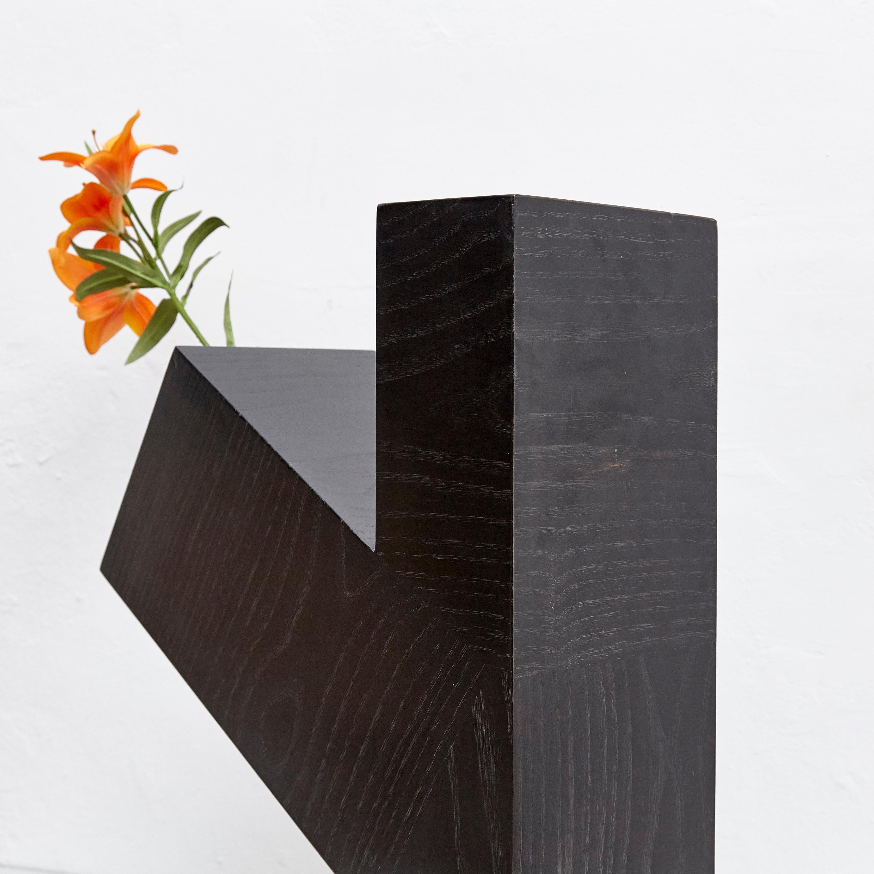 Late 20th Century Twenty-Seven Woods, Chinese Artificial Flower Vase Omega by Ettore Sottsass
