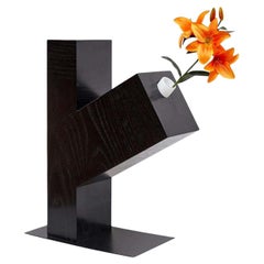 Zwanzig-Seven Woods, Chinesische künstliche Blumenvase Omega von Ettore Sottsass