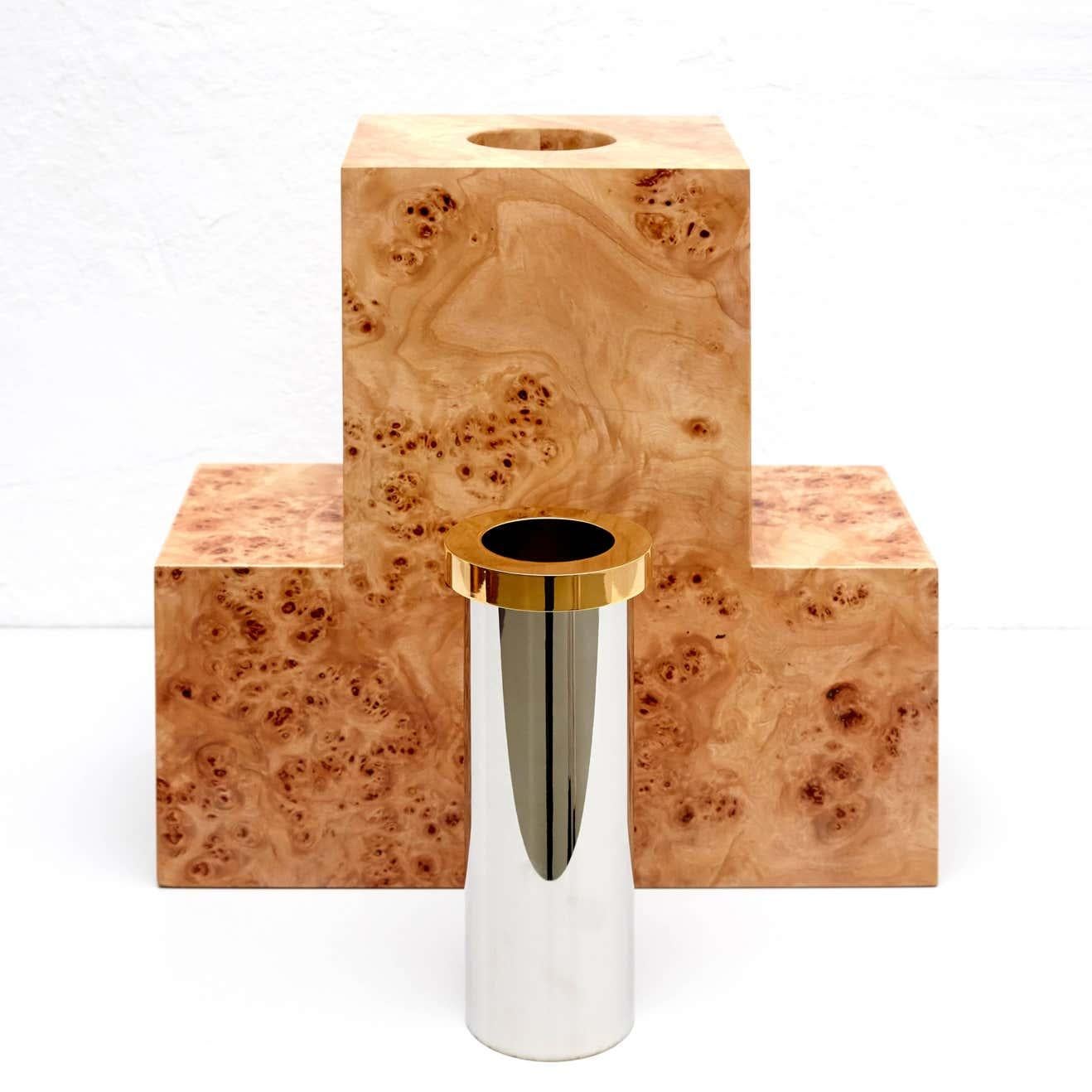 Twenty-Seven Woods for a Chinese Artificial Flower Vase P by Ettore Sottsass 3