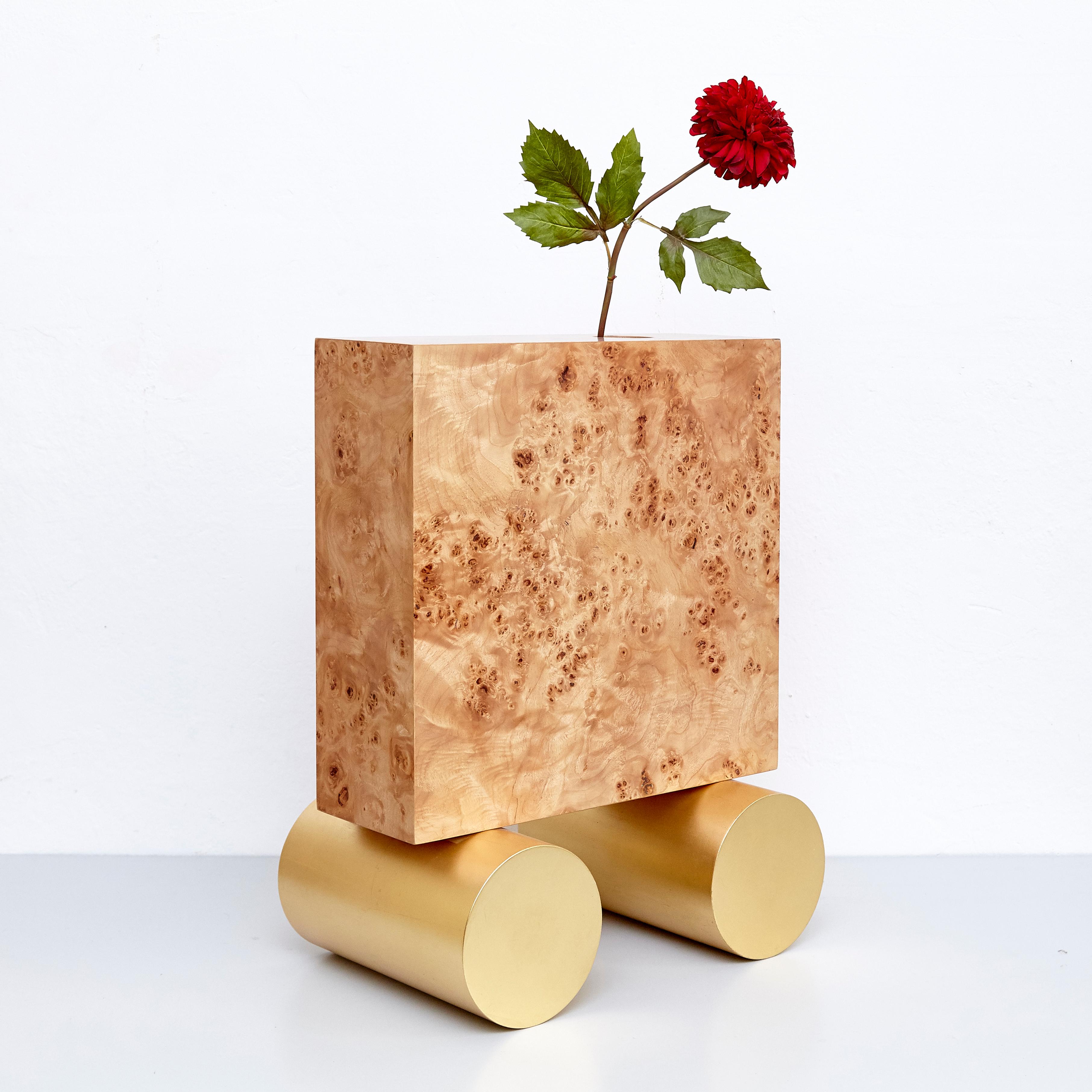 Late 20th Century Twenty-Seven Woods for a Chinese Artificial Flower Vase S by Ettore Sottsass