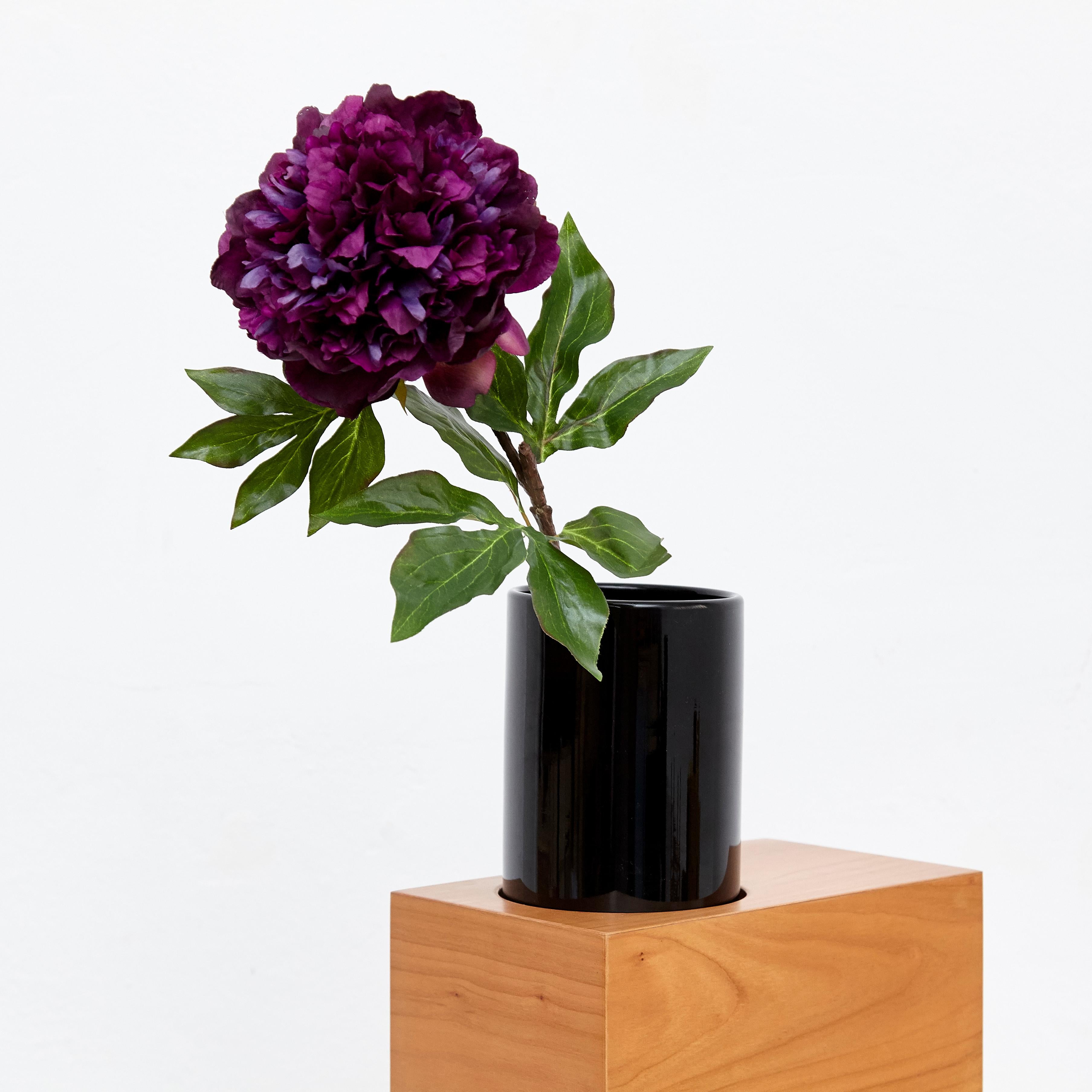 Late 20th Century Twenty-Seven Woods for a Chinese Artificial Flower Vase U by Ettore Sottsass