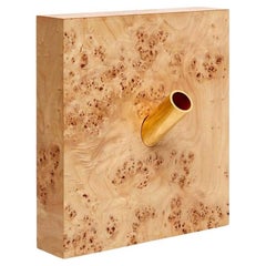Ventisette Wood per un vaso cinese di fiori artificiali V di Ettore Sottsass