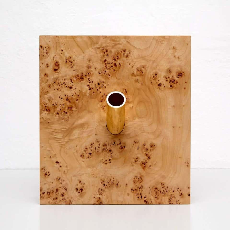 Twenty-Seven Woods for a Chinese Artificial Flower Vase V by Ettore Sottsass In Good Condition For Sale In Barcelona, Barcelona