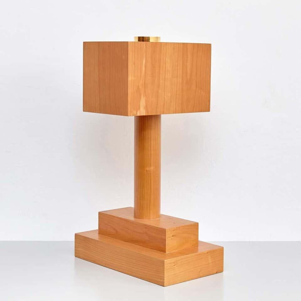 Modern Twenty-Seven Woods for a Chinese Artificial Flowers, Vase F by Ettore Sottsass For Sale