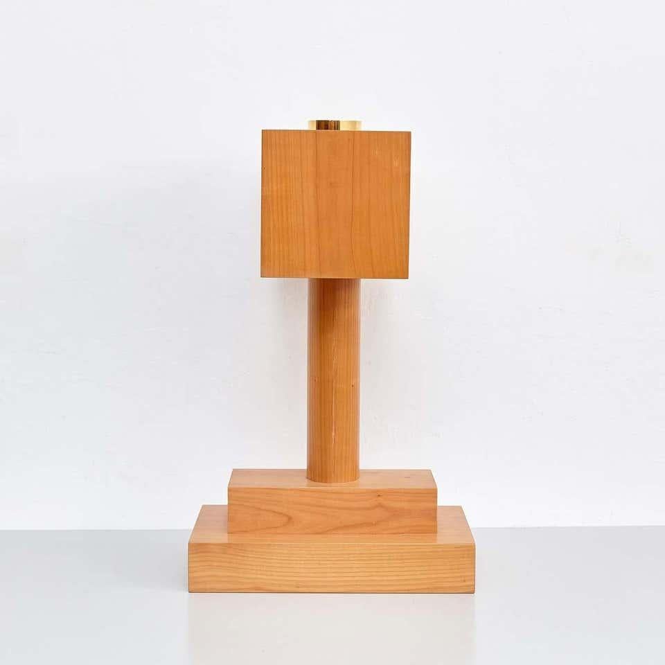 Italian Twenty-Seven Woods for a Chinese Artificial Flowers, Vase F by Ettore Sottsass For Sale