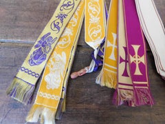 Twenty Vintage Silk Bible Marker Ribbons