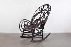 Twig Adirondack Rocking Chair