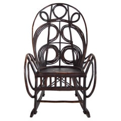 Fauteuil à bascule Adirondack Twig