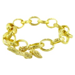 Twig Bracelet in 18k Gold
