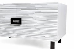 Twig Cabinet in True Lacquer and Blackened Bronze by Newell Design