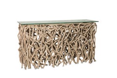 Tavolino da ingresso Twig - Naturale