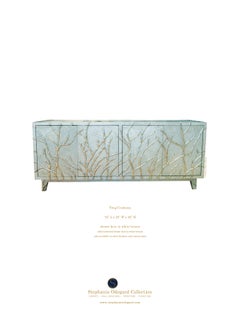 Twig Credenza Metal Clad Over MDF Handcrafted in India by Stephanie Odegard